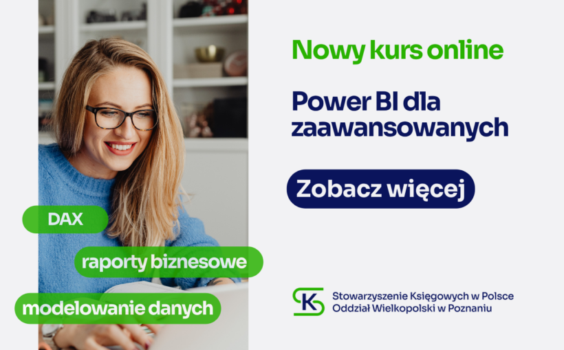 Power BI zaawansowany – od raportów do świadomego zarządzania danymi - kurs online